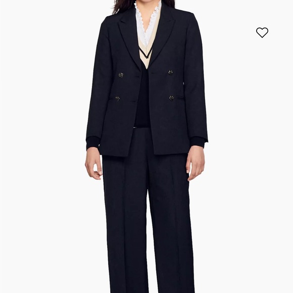 Sandro Malory Double Breasted Jacket, size 34 - Picture 7 of 12